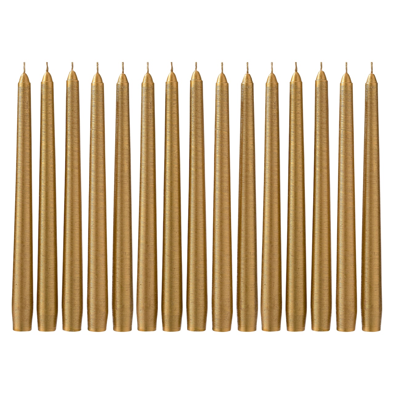 12 Packs: 15 ct. (180 total) Basic Elements™ 10" Gold Taper Candles by Ashland®